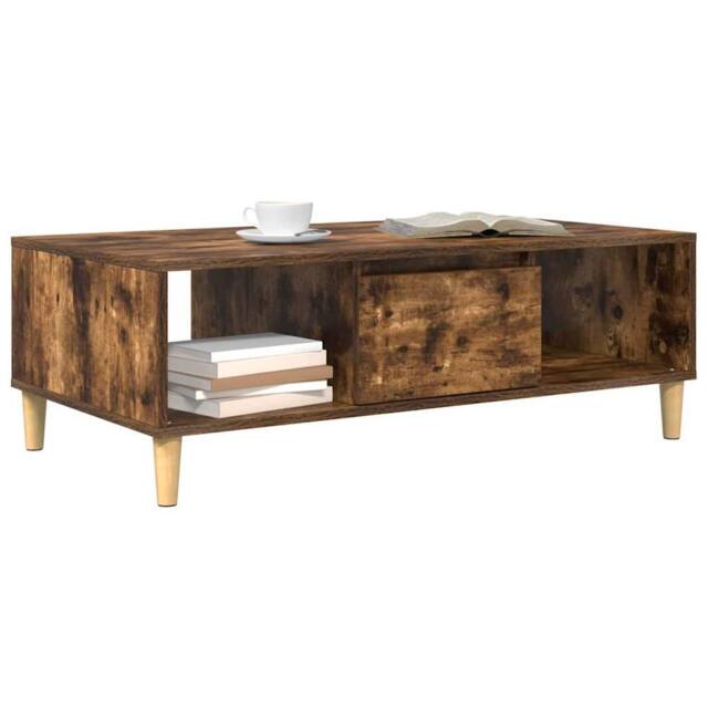 Berkfield Home Modern with Storage with Door Smoked oak Engineered wood in Brown - image 1