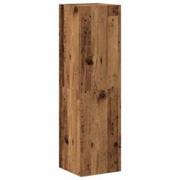 Berkfield Home 3 Piece TV Cabinet Set Wall-mounted Old Wood Engineered Wood - thumbnail 6