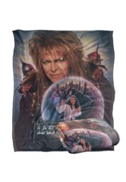 Jim Henson Labyrinth Trapped In The Glass Silky Touch Super Soft Throw Blanket 152 X 127 cm in White - thumbnail 2