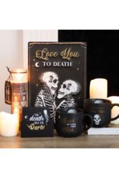 KDMD Til Death Do Us Part Amber Noir Tube Candle in Grey - thumbnail 5