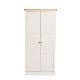 Cabinet Bits Castelli 2 Door Wardrobe Brass Knob in Off-White - thumbnail 1