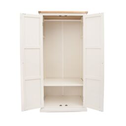 Cabinet Bits Castelli 2 Door Wardrobe Brass Knob in Off-White - thumbnail 3
