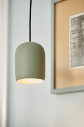 Nordlux Notti Pendant Light Green Metal Dining Room E27 Mains 10cm - thumbnail 4