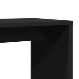 Berkfield Home Side Tables 2 pcs Black 50x30x50 cm Engineered Wood - Size: 50 x 30 x 50 cm - thumbnail 9