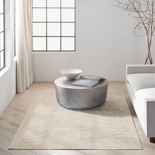 The Rug Shop UK Brown Handmade Modern Abstract Easy To Clean Area Rug - Size: 160 cm x 220 cm - image 1