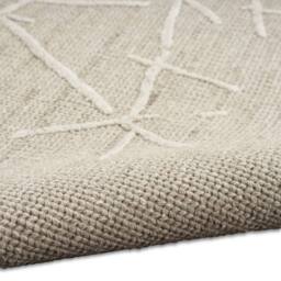 The Rug Shop UK Brown Handmade Modern Abstract Easy To Clean Area Rug - Size: 160 cm x 220 cm - thumbnail 7