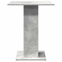 Berkfield Home Bistro Table Concrete Grey 60x60x75 cm Engineered Wood - Size: 60 x 60 x 75 cm - thumbnail 5