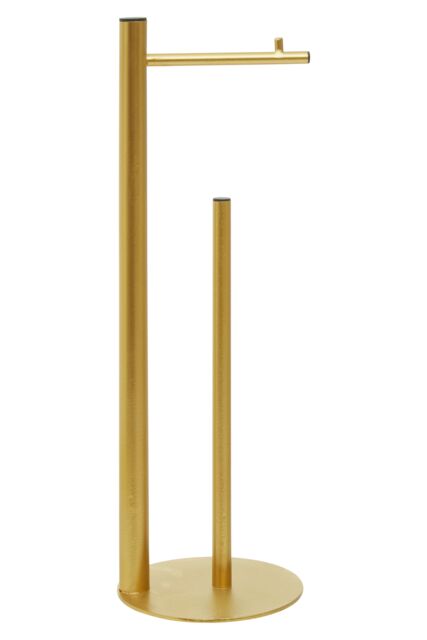 Orsina Fay Toilet Roll Holder, Metal Build in Gold - image 1