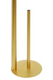 Orsina Fay Toilet Roll Holder, Metal Build in Gold - thumbnail 2