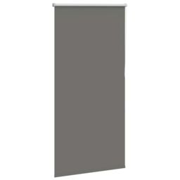 Berkfield Home Roller Blind Blackout Grey 80x175 cm Fabric Width 75.7 cm Polyester - thumbnail 3