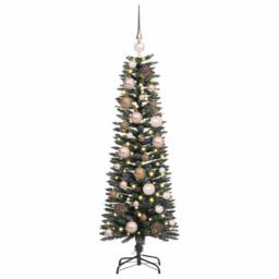 Berkfield Home Artificial Christmas Tree with Stand Green 40.5 x 40.5 x 120 cm - thumbnail 3
