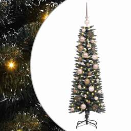 Berkfield Home Artificial Christmas Tree with Stand Green 40.5 x 40.5 x 120 cm - thumbnail 2