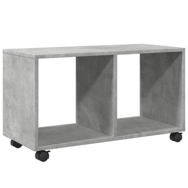 Berkfield Home vidaXL¬†Rolling¬†Cabinet¬†Concrete Grey 72x33x42.5 cm Engineered Wood - image 1