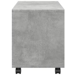 Berkfield Home vidaXL¬†Rolling¬†Cabinet¬†Concrete Grey 72x33x42.5 cm Engineered Wood - thumbnail 6