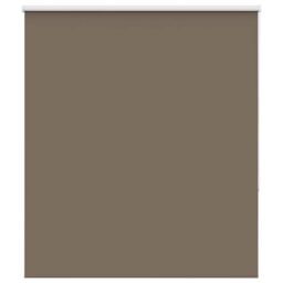 Berkfield Home Roller Blind Blackout Coffee 120x130 cm Fabric Width 116.6 cm Polyester in Brown - thumbnail 2