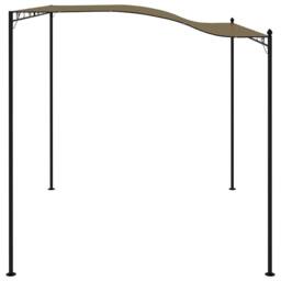 Berkfield Home Sunshade Awning 3x2.4 m Taupe 180 g/m ² - thumbnail 4