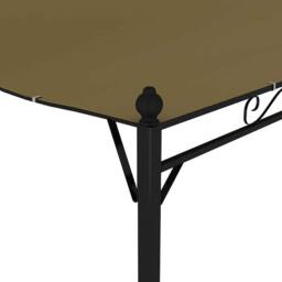 Berkfield Home Sunshade Awning 3x2.4 m Taupe 180 g/m ² - thumbnail 6