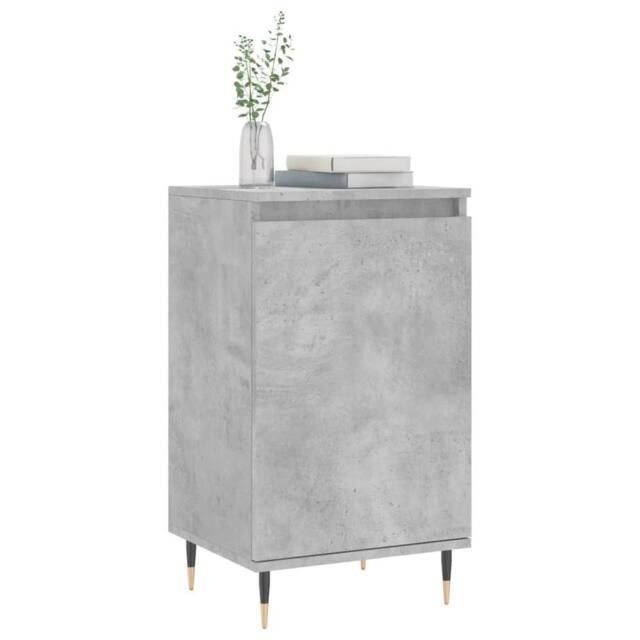Berkfield Home Sideboards 2 pcs Concrete Grey 40x35x70 cm Engineered Wood - Size: 40 x 35 x 70 cm - image 1