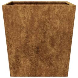 Berkfield Home Durable Garden Planter 50x50x50 cm Corten Steel in Brown - Size: 50 x 50 x 50 cm - thumbnail 6