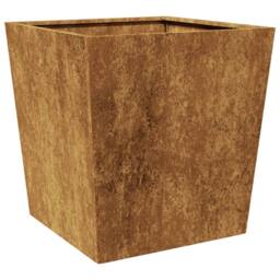 Berkfield Home Durable Garden Planter 50x50x50 cm Corten Steel in Brown - Size: 50 x 50 x 50 cm - thumbnail 7