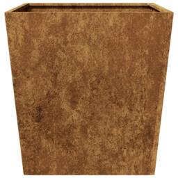Berkfield Home Durable Garden Planter 50x50x50 cm Corten Steel in Brown - Size: 50 x 50 x 50 cm - thumbnail 5