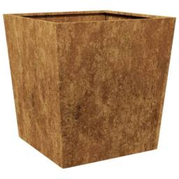 Berkfield Home Durable Garden Planter 50x50x50 cm Corten Steel in Brown - Size: 50 x 50 x 50 cm - thumbnail 3