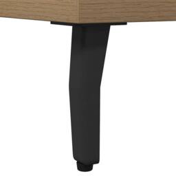 Berkfield Home TV Cabinet Artisan Oak 150x30x44.5 cm Engineered Wood in Brown - thumbnail 8