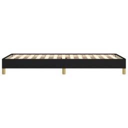 Berkfield Home Durable Bed Frame Black 90x190 cm Single Fabric - thumbnail 6