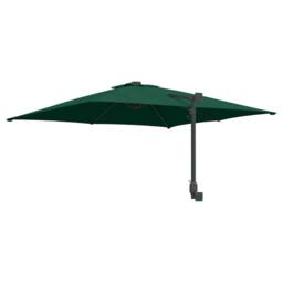 Berkfield Home Patio Umbrella Green Polyester 300 cm x 300 cm Collapsible - thumbnail 6
