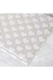 Artsy Mats Heart Pattern Doormat in Grey - Size: 40 cm x 70 cm - thumbnail 2