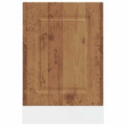 Berkfield Home Dishwasher Panel¬†Kalmar¬†Old Wood 45x1.5x67 cm Engineered Wood in Brown - thumbnail 4