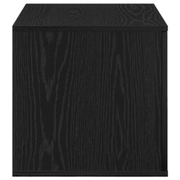 Berkfield Home Storage Cabinet Black 127x41x40 cm Engineered Wood - Size: 127 x 41 x 40 cm - thumbnail 8