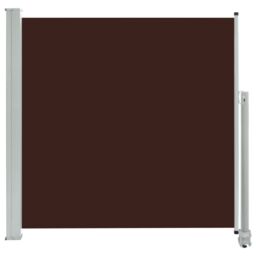 Berkfield Home Patio Retractable Side Awning 160x300 cm Brown - thumbnail 2