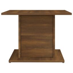 Berkfield Home Coffee Table Brown Oak 55.5x55.5x40 cm Engineered Wood - thumbnail 6