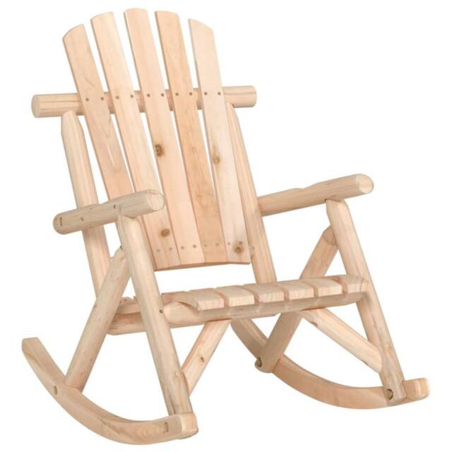 Berkfield Home 3 Piece Garden Lounge Set Solid Wood Spruce in Light Tan - image 1