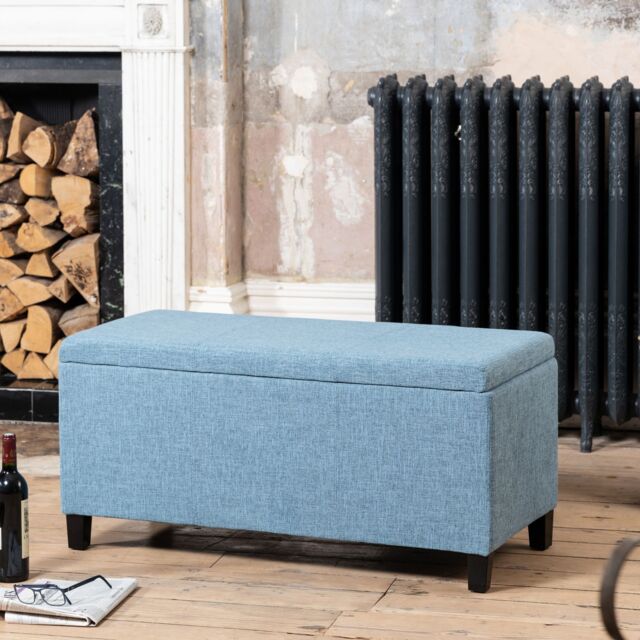 Artemis Home Henbury Storage Ottoman in Teal - image 1