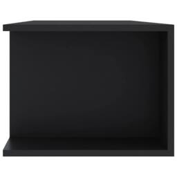 Berkfield Home TV Cabinet with LED Lights Black 135x39x30 cm - Size: 135 x 39 x 30 cm - thumbnail 9