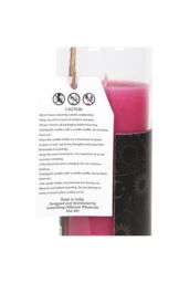 KDMD Floral 'Friendship' Spell Tube Candle in Pink - thumbnail 2
