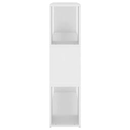 Berkfield Home Classic Book Cabinet Room Divider White 100x24x94 cm - Size: 100 x 24 x 94 cm - thumbnail 6