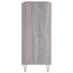 Berkfield Home Record Cabinet Grey Sonoma 84.5x38x89 cm Engineered Wood - thumbnail 5