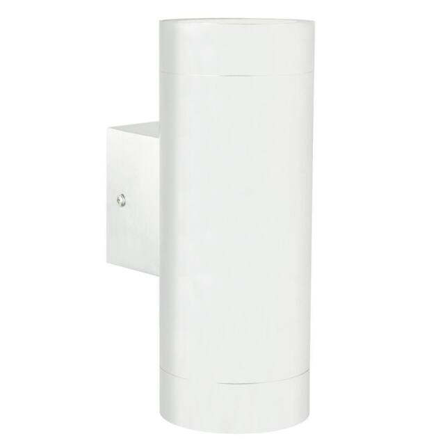 Nordlux Modern Outdoor Wall Light White Metal GU10 Weatherproof - Mains Powered, IP54 - image 1