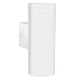 Nordlux Modern Outdoor Wall Light White Metal GU10 Weatherproof - Mains Powered, IP54 - thumbnail 2