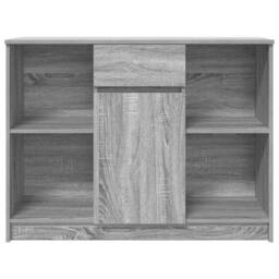 Berkfield Home Sideboard with Drawer Grey Sonoma 101x35x76 cm Engineered Wood - Size: 101 x 35 x 76 cm - thumbnail 6