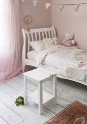 Nöa and Nani Sussex Bedside Cabinet Side Table in White - thumbnail 2