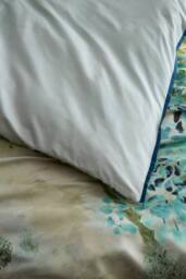 Soiree 'Hidden Garden' 100% Cotton Duvet Cover Set in Green - Size: Double - thumbnail 5