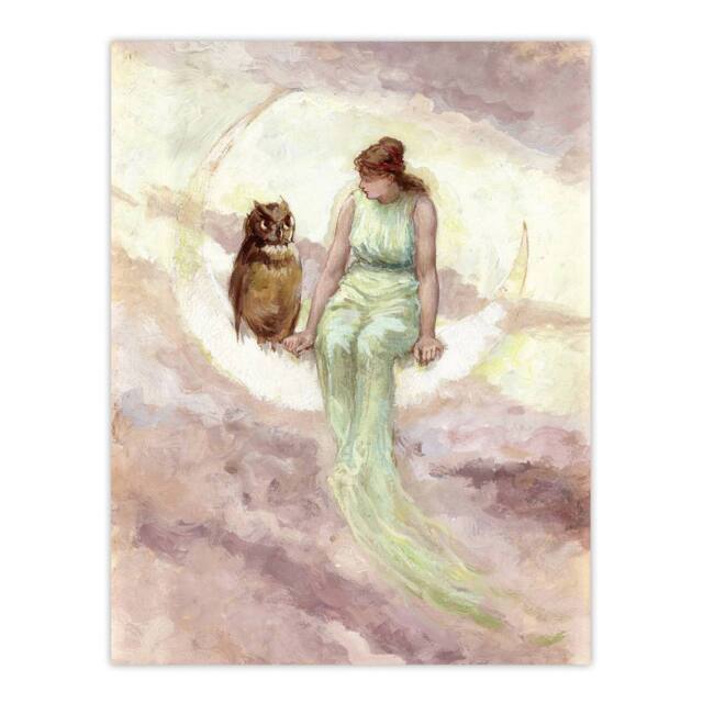 "Artery8 Frederick Stuart Church The Witch's Daughter Wall Art Print - Size: W12"" x H16""" - image 1