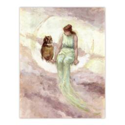 "Artery8 Frederick Stuart Church The Witch's Daughter Wall Art Print - Size: W12"" x H16""" - thumbnail 1