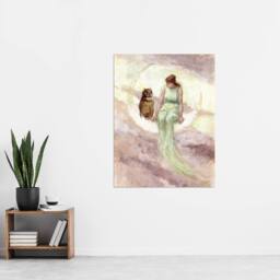 "Artery8 Frederick Stuart Church The Witch's Daughter Wall Art Print - Size: W12"" x H16""" - thumbnail 4
