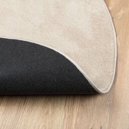 Berkfield Home Rugs Beige Polypropylene 120 x 170 cm Non-slip Area Rug Oval - Size: Medium - thumbnail 6