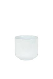 KDMD Hortus Havana Glossy White Ceramic Pot 15cm 2 Pack - thumbnail 1